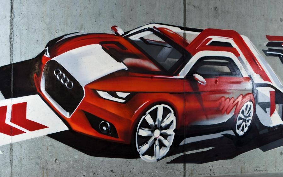 Audi A1 StreetArt '2010